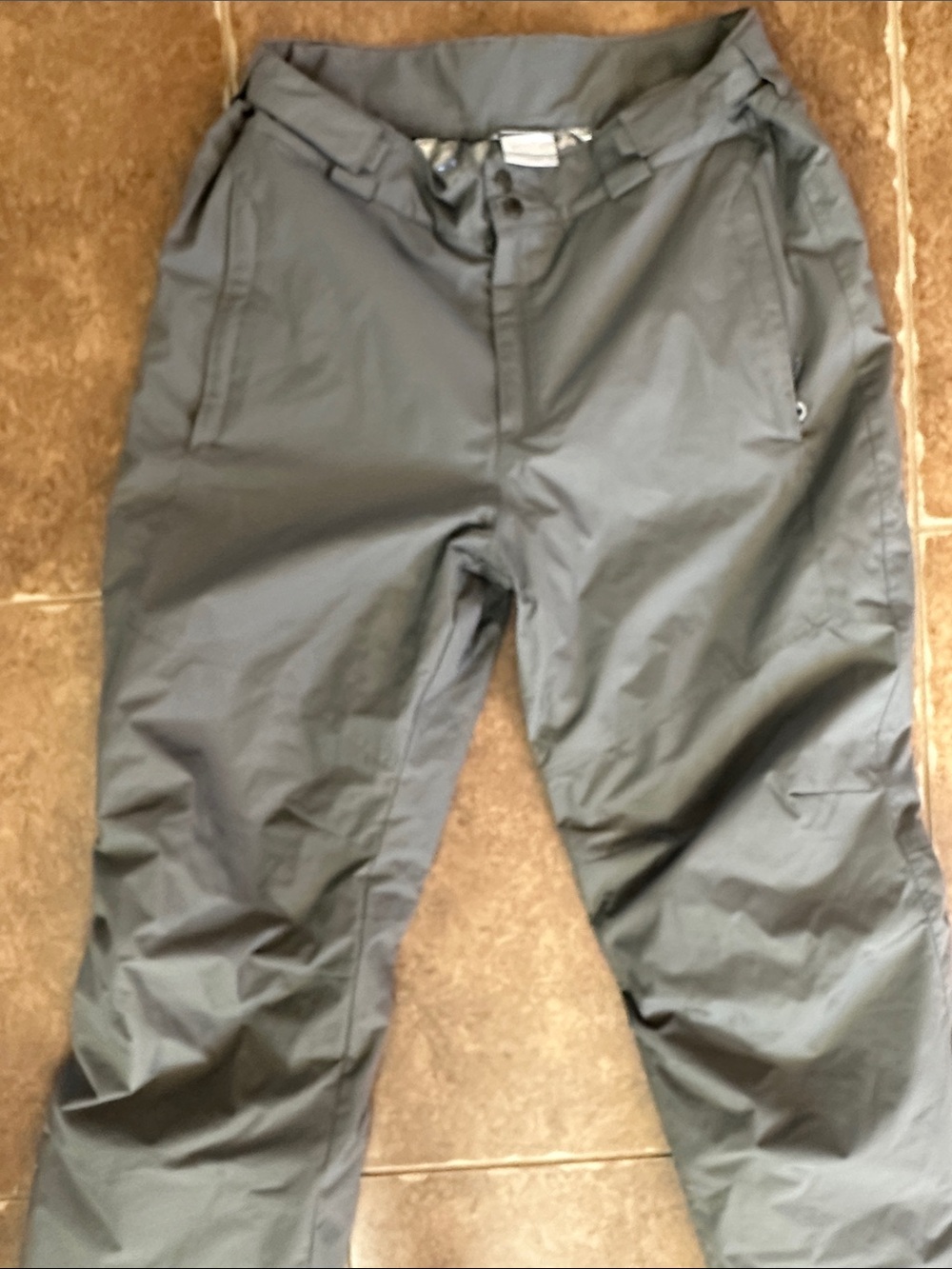 Columbia Men's Grey snow pants size large